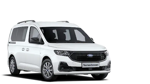 Fehér Ford Tourneo Connect borítóképe