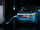 Kék Ford E-Transit Custom töltőre helyezve