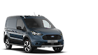 Kék Ford Transit Connect borítóképe