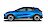 Ford Puma Freedom kék színben
