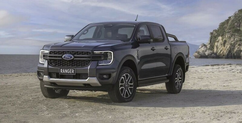 Ford Ranger a tengerparton